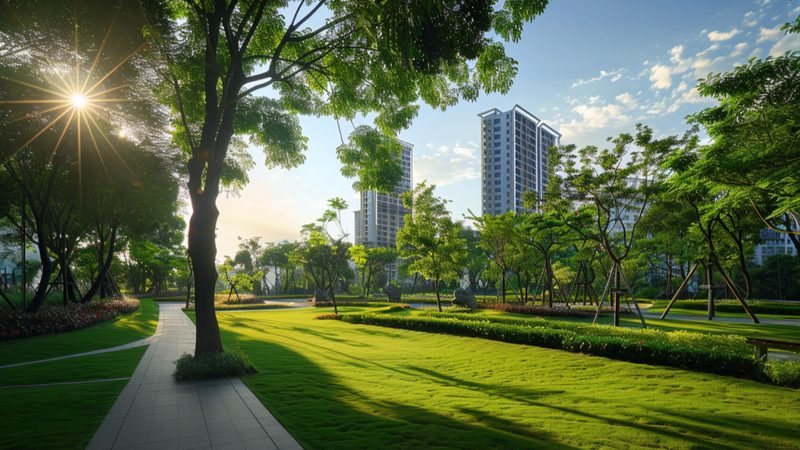 小区绿化植物搭配设计，打造宜居生态家园